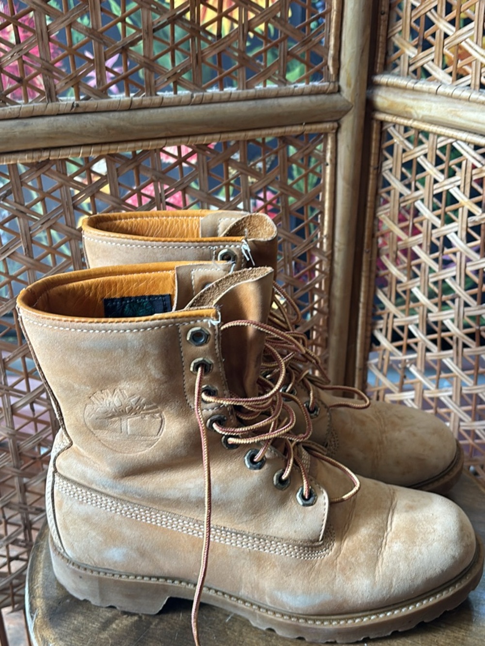 Timberland Men's Classic Lace-Up Work Boots - Light Brown